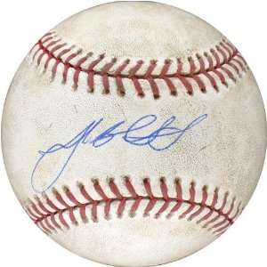  Josh Beckett Signed Blue Jays at Red Sox 7 15 2007 Game 
