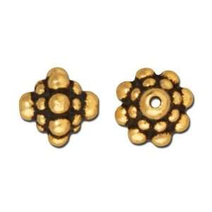  8mm Antique Gold Pamada Bead by TierraCast Arts, Crafts 