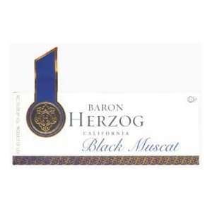  2008 Baron Herzog California Black Muscat 750ml Grocery 