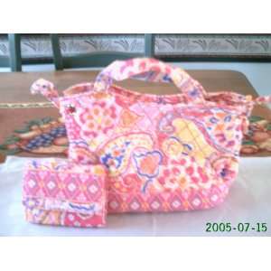 Set of Fake Vera Bradley Purse and Wallet Everything 