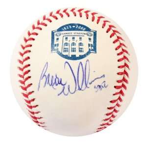  Bernie Williams Autographed Final Season Baseball   GAI 