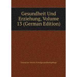   ) (9785879295894) Deutscher Verein Schulgesundheitspflege Books