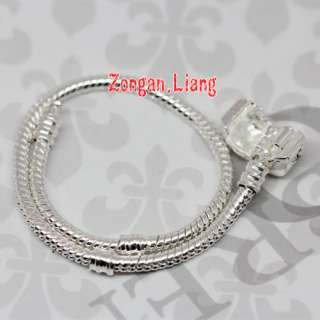 5X Fashion 925Silver snake chain Bracelet 7 8.5inch Jewelry 