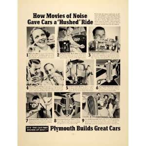  1937 Ad Plymouth Automobile Chrysler Dodge De Soto 