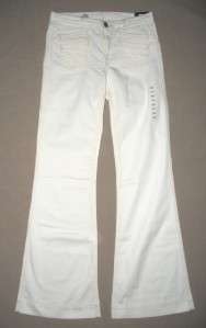 NWT White GAP 1969 High Rise Trouser Flare Jeans 16  