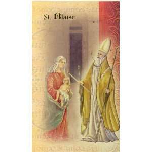  St. Blaise Biography Card (500 593) (F5 412)