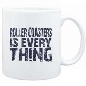  Mug White  Roller Coasters is everything  Hobbies 