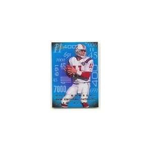  Drew Bledsoe 1995 Flair Hot Numbers Card #3 Sports 
