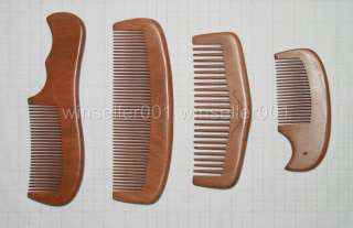 pcs peach wood Natural Hair Care Healthy Comb wooden  