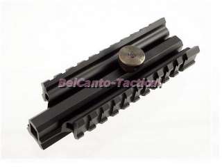 Tri Rail 20mm See Through Scope Mount Base for Rifle Carry Handle 