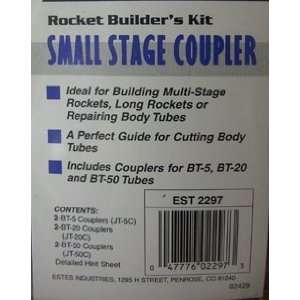  Estes Rocket Small Stage Coupler Kit Toys & Games