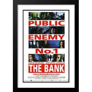 The Bank 20x26 Framed and Double Matted Movie Poster 