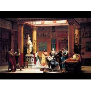   24x36 Inch, painting name The Flute Concert, By Boulanger Gustave