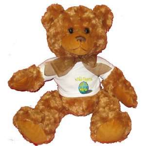  Fiddle Players Rock My World Plush Teddy Bear with WHITE T 