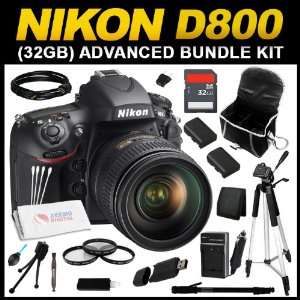  Nikon D800 36.3 MP CMOS FX Format Digital SLR Camera (32GB 