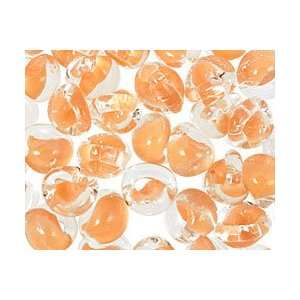 Unicorne Beads Tangerine Teardrop 7x9mm Charms