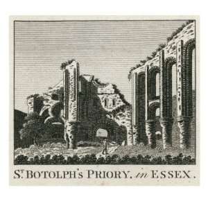  The Dilapidated Remains of St Botolphs Priory, Essex 