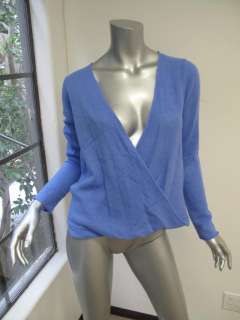 NWT Diane Von Furstenberg Olympic Blue Cashmere Infinity Sissa Sweater 