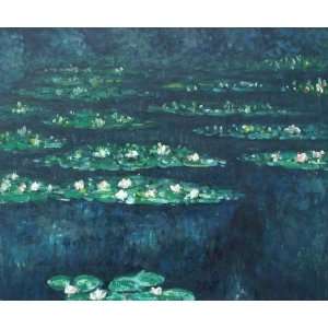  Claude Monet Water Lilies VI  Art Reproduction Oil 