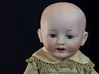 ANTIQUE GERMAN BISQUE CHARACTER BABY DOLL MINIATURE P 2/2 MARK 5.1/4 