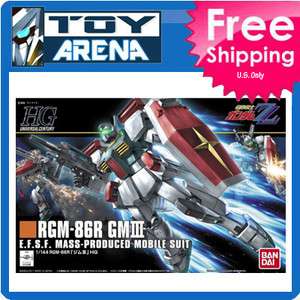 Gundam ZZ 1/144 #126 HGUC RGM 86R GM III Model Kit NEW  