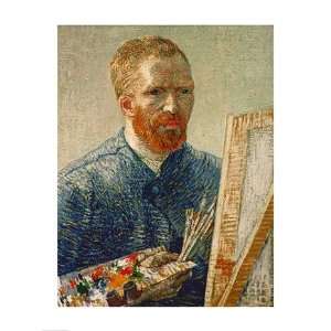  Self Portrait as an Artist, 1888   Poster by Vincent 