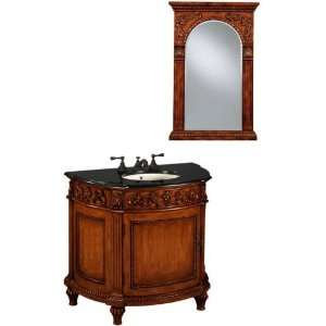 Chelsea Wide Single Sink Cabinet And Mirror Set 