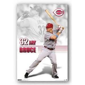  Reds   J Bruce 11 Wall Poster 22 X 34