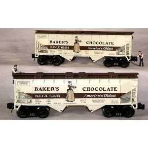  RMT 96399 O 2 Bay Cvd. Hopper Bakers Chocolate/2pk Toys 