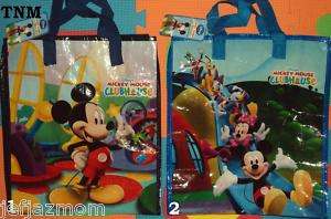   MICKEY MOUSE CLUBHOUSE LARGE REUSABLE TOTE BAGS♥♦♥  