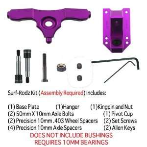   Rkp 200mm X10mm 50?? Purple Single Truck Kit Skate Trucks Sports