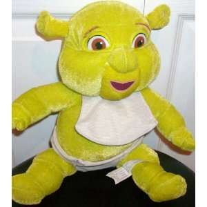  Dreamworks Shrek the Third 12 Baby Boy Ogre Plush Doll 