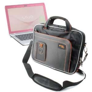  Black Rugged Laptop & Accessory Bag With Shoulder Strap 