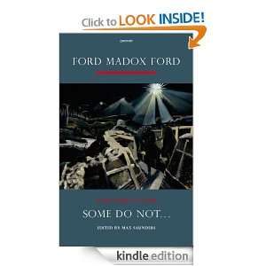   Do Not 1 Ford Madox Ford, Max Saunders  Kindle Store