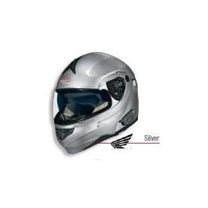   Full Face Helmet   Frontiercycle (Free U.S. Shipping) (L, SILVER