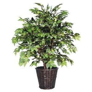  4 Potted Artificial American Elm Tree in Brown Pot