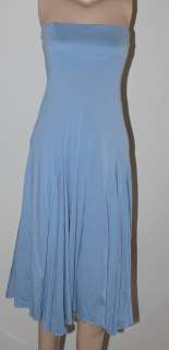 AUTH $138 Ralph Lauren Rugby Blue Cotton Dress  