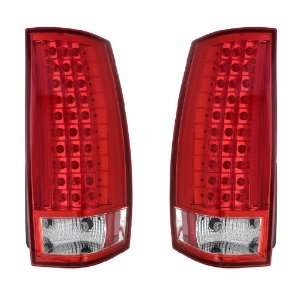  CHEVY TAHOE / SUBURBAN 07 UP LED G3 TAIL LIGHT RED/CLEAR NEW 