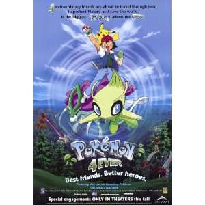 Pokemon 4ever (2002) 27 x 40 Movie Poster Style A 