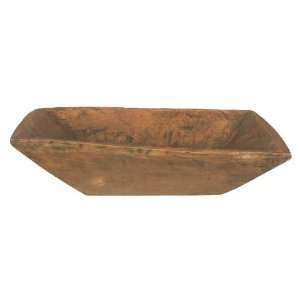  Treen Reproduction Large Square Trencher Bowl