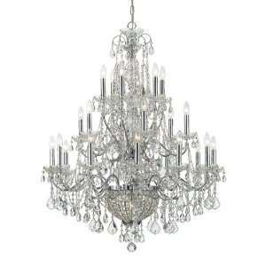  Imperial 26 Light Large Chandelier (3229 CH CL MWP)