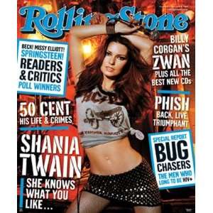  Shania Twain Country Music Poster
