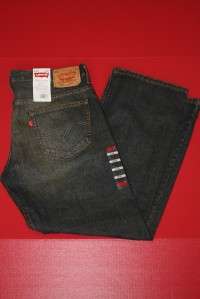 NWT MENS LEVIS 569 LOOSE STRAIGHT JEANS SIZE 33X32 #505  