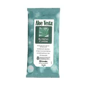 ALOE VESTA BATHING CLOTH. SOLD BY CASE, CASE CONSISTS OF 24 PACKAGES 