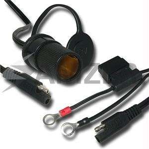  Motorcycle Power Adapter with Fused Linked Harness Cell Phones
