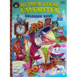  Mother Goose Favorites Coloring Book (Added Value Pop ups 