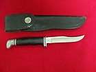 Nice~ Vintage Rosco Military Survival Knife with Leather Handle 