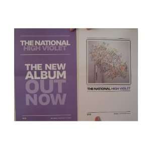  The National Poster High Violet 2 Sided 