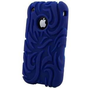  Naztech Wicked Soft Rubber Cover   iPhone 3G / 3Gs   Blue 