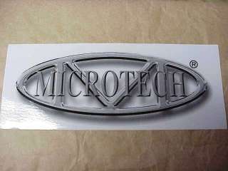 Microtech Knife Dealer Static Sticker, Microtech Logo  